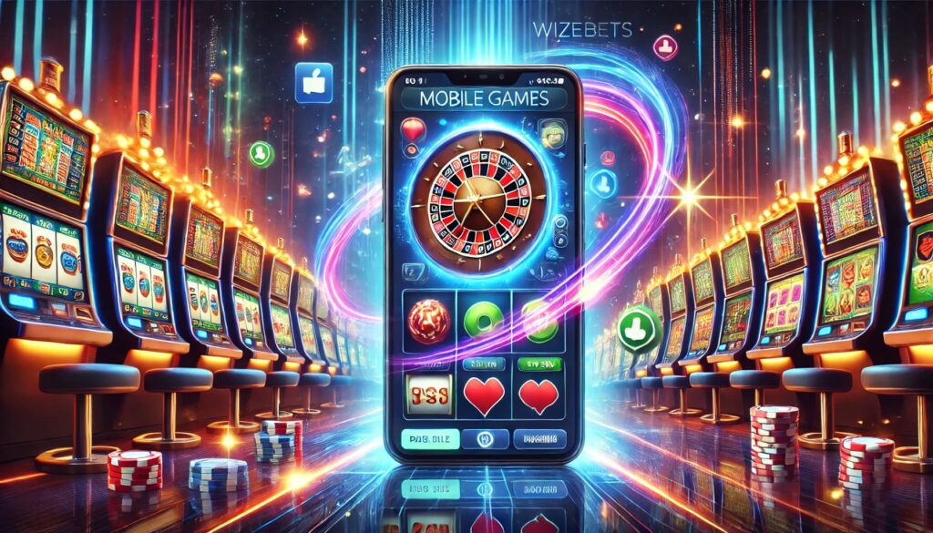 Mobiele spellen bij Wizebets online casino