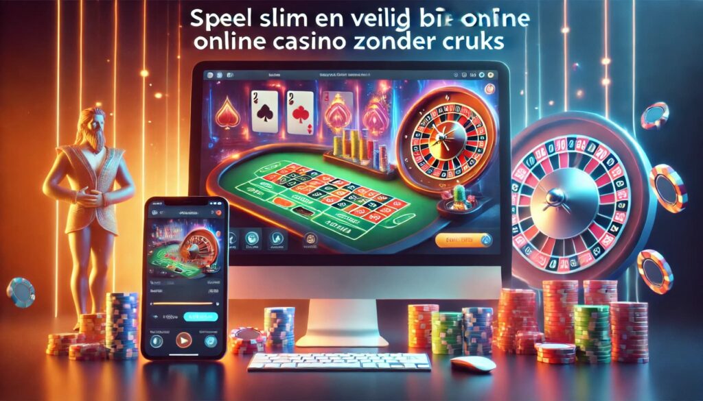 Speel Slim en Veilig bij een Online Casino Zonder Cruks